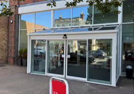 Pop up sight centre at Harwich Library
